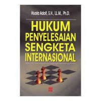 Image of Hukum Penyelesaian Sengketa Internasional